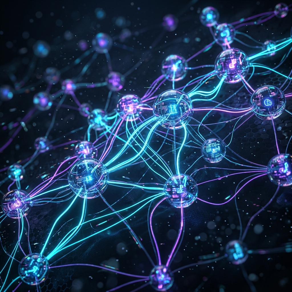 Network node structure illustration